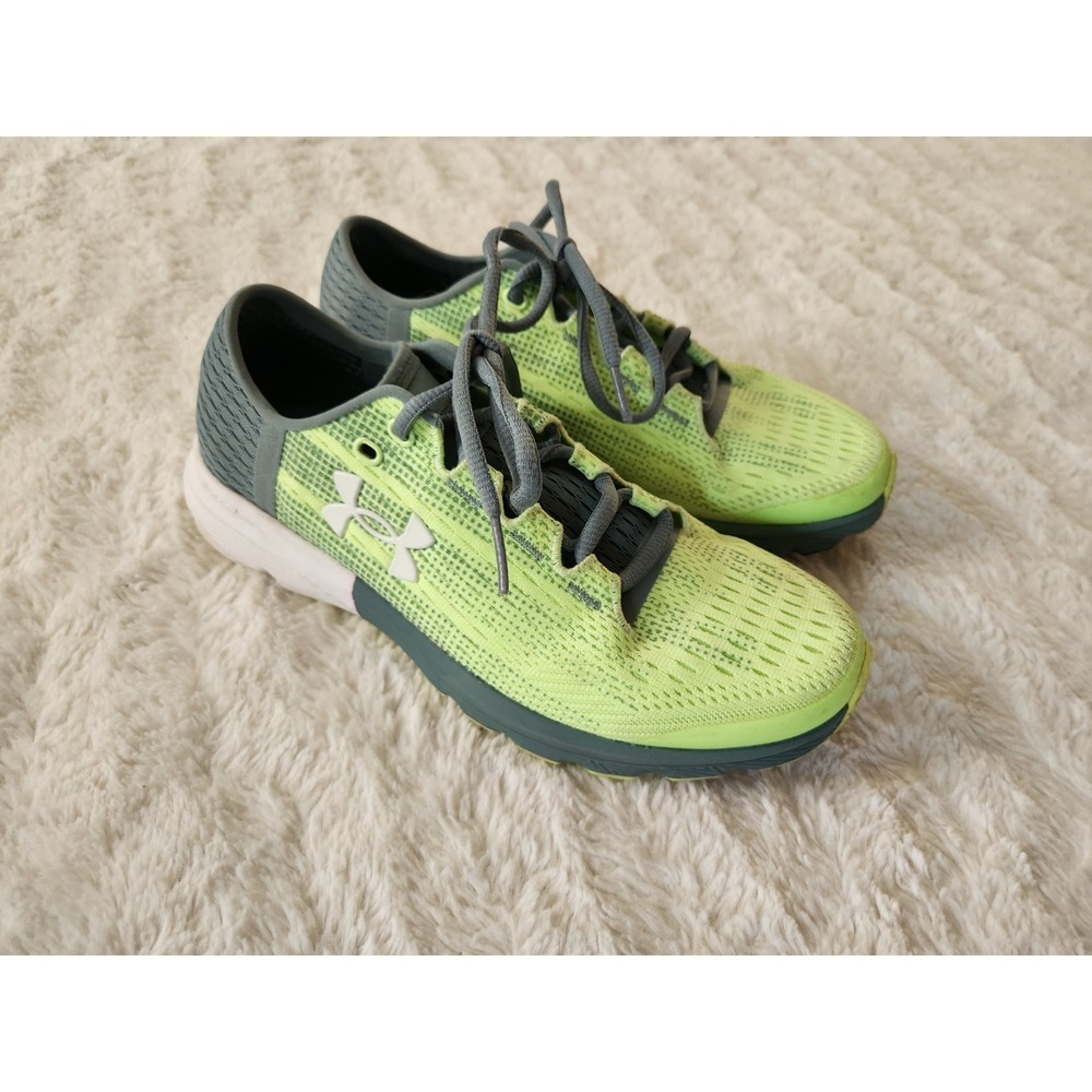 Under Armour SpeedForm Velociti 1285496-291 Women's‎ US 7 Green Lime Sneakers